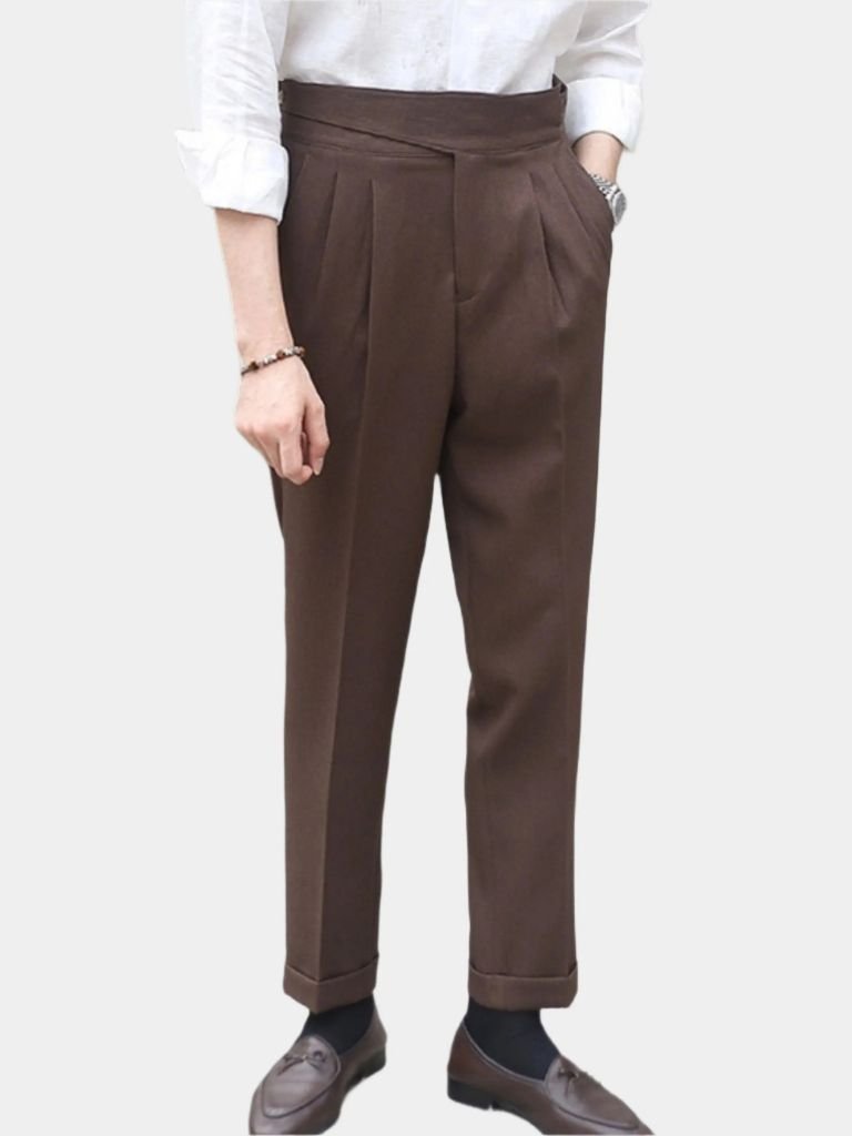 Pantaloni Eleganti in Velluto a Coste