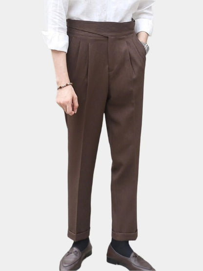 Pantaloni Eleganti in Velluto a Coste
