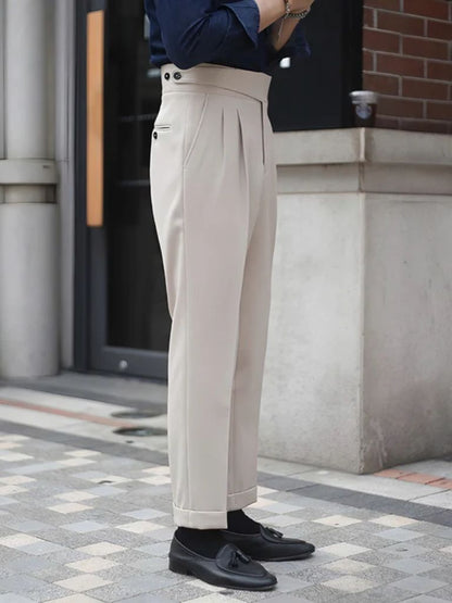 Pantaloni Eleganti in Velluto a Coste