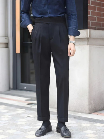 Pantaloni Eleganti in Velluto a Coste