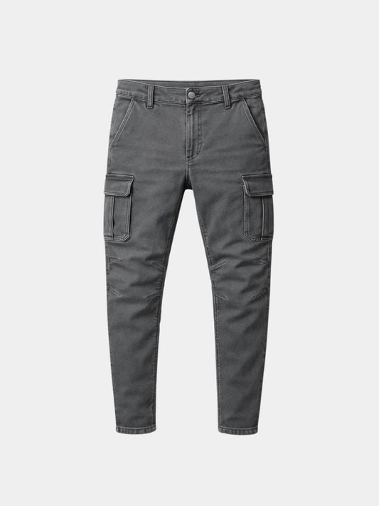 Jeans cargo in denim