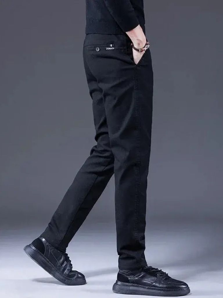Essential Stretchy Straight Trousers